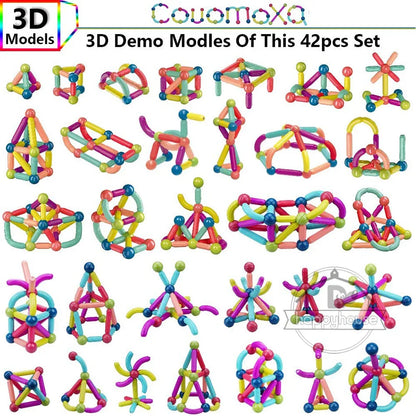 STEM Magnetic Building Toys – Educational Construction Set for Children