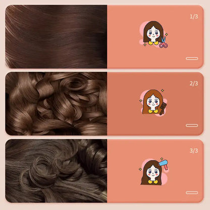 Portable 2-in-1 Curling Iron – USB Rechargeable Straight & Curl Tool