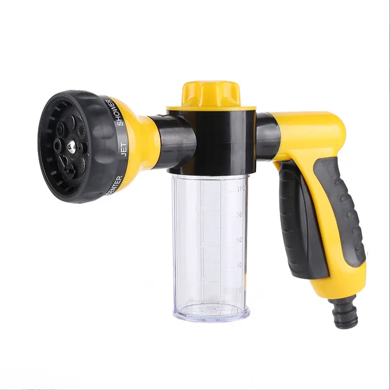 Adjustable Pet Wash Sprayer – Foam & Rinse Hose Attachment for Dogs
