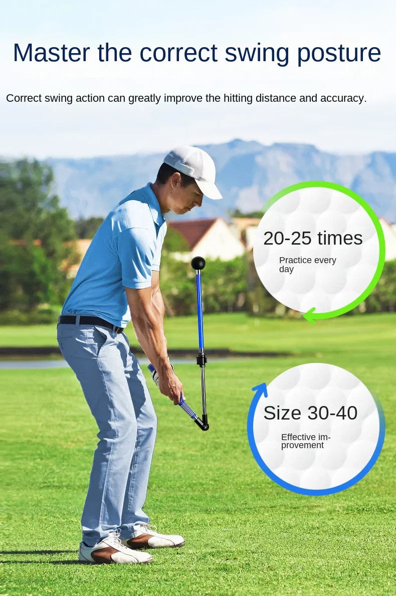 Golf Swing Alignment Trainer – Compact Practice Tool