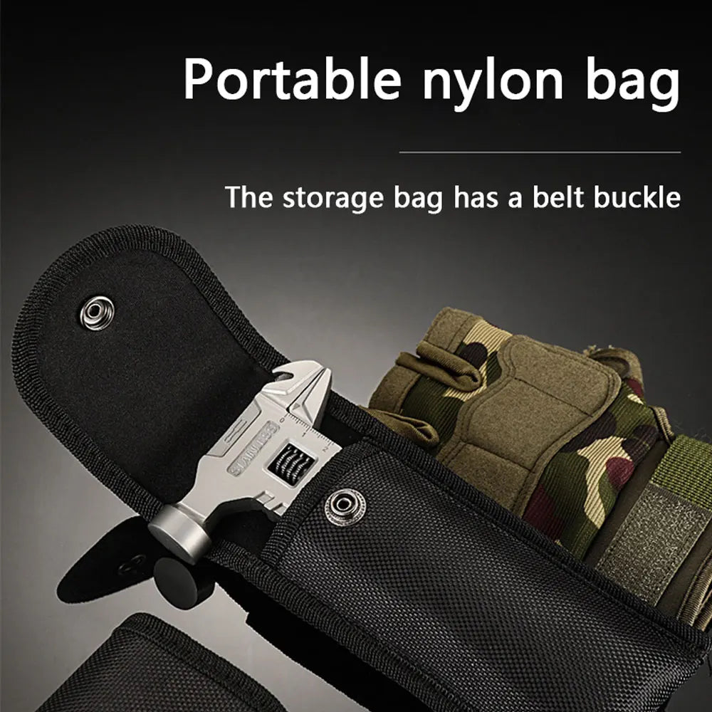 All-in-One Emergency Tool – Hammer, Pliers, Wrench & More in One