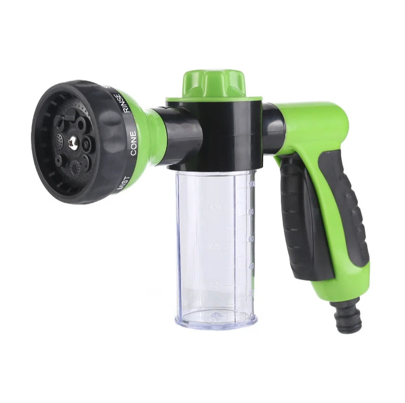 Adjustable Pet Wash Sprayer – Foam & Rinse Hose Attachment for Dogs
