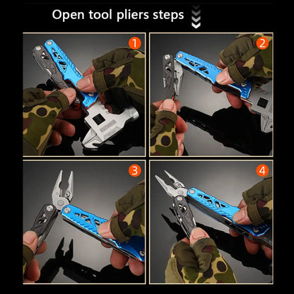 All-in-One Emergency Tool – Hammer, Pliers, Wrench & More in One