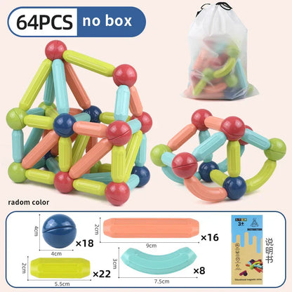 STEM Magnetic Building Toys – Educational Construction Set for Children