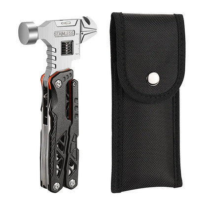 All-in-One Emergency Tool – Hammer, Pliers, Wrench & More in One